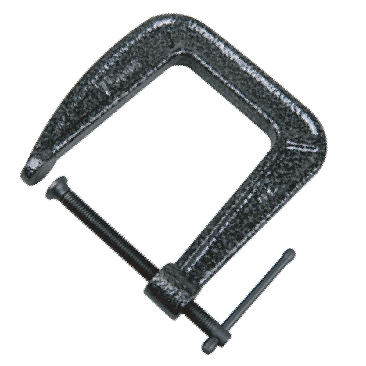 DEEP THROAT DUCTILE C-CLAMP