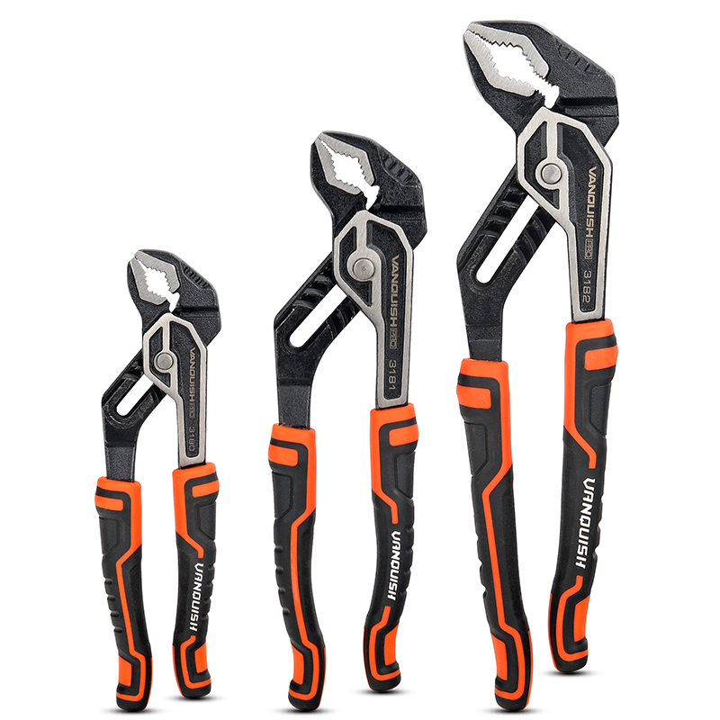 3-PIECES TONGUE AND GROOVE PLIERS SET
