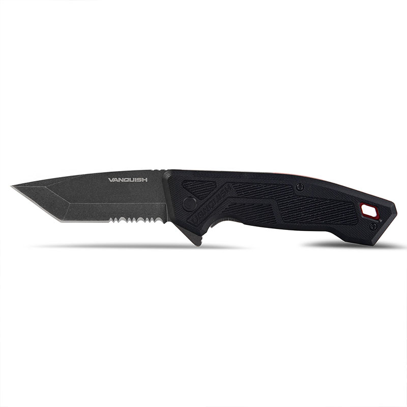 SERRATED BLADE POCKET KNIFE