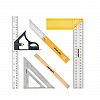 5 pcs Carpenter's Cabinet Makers Measuring Tool Set